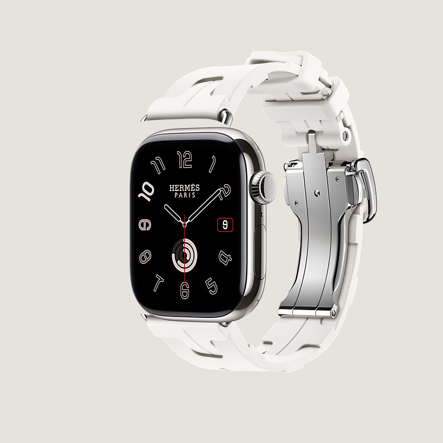 アップルウォッチシリーズ10本体とエルメスのキリムバンドセット